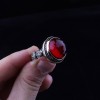 МУЖСКОЕ СЕРЕБРЯНОЕ КОЛЬЦО 925 ПРОБЫ С КРУГЛЫМ ЧЁРНЫМ ЦИРКОНИЕМ